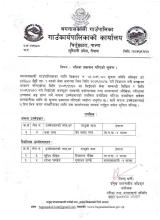 नतिजा प्रकाशन सम्बन्धी सूचना