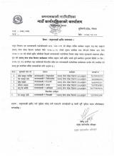 अनुदानग्राही छनौट सम्बन्धी सुचना 