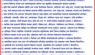 यस कार्यालयबाट दैनिक रुपमा प्रवाह गरिने सेवाहरु 